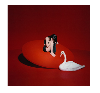 cinema album cover; red gradient when rollover 